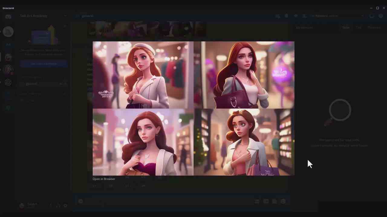 图片[6]-掌握 MidJourney V5 AI + ChatGPT创建一致的角色设计图像-22节课-中英字幕-学帮帮