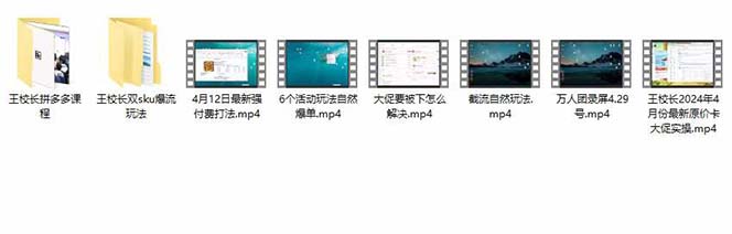 图片[3]-（10865期）拼多多·实战课：万人团玩法/截流自然流/最新强付费打法/最新原价卡大促被下架怎么解决-学帮帮